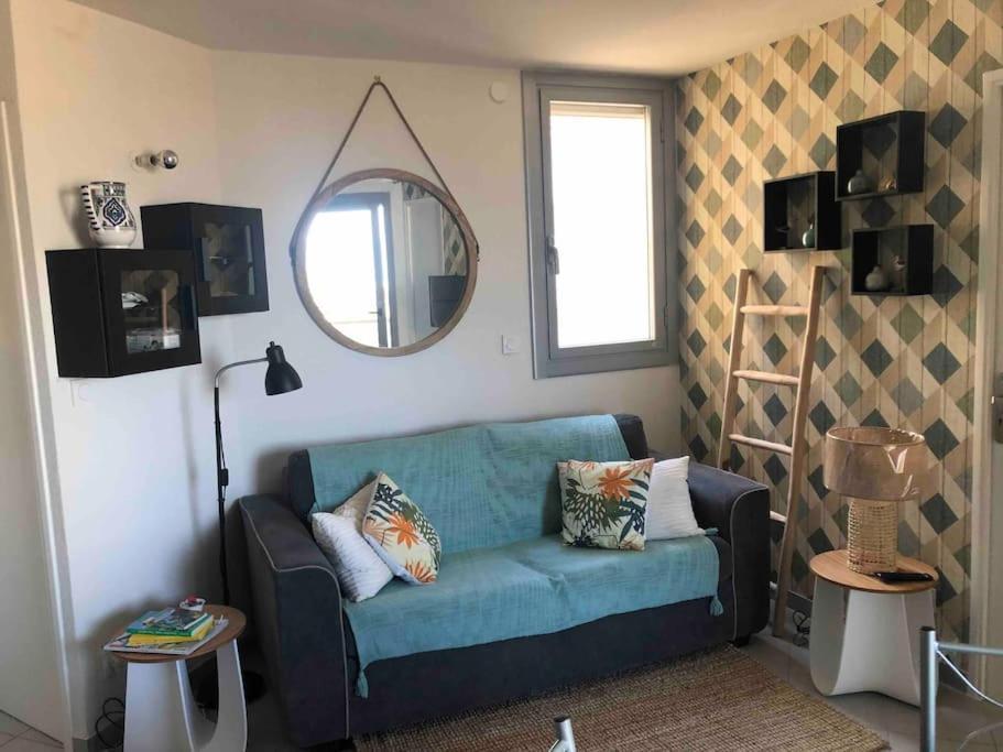 Appartement Face A La Mer Canet En Roussillon Eksteriør bilde