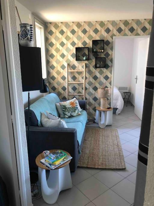 Appartement Face A La Mer Canet En Roussillon Eksteriør bilde